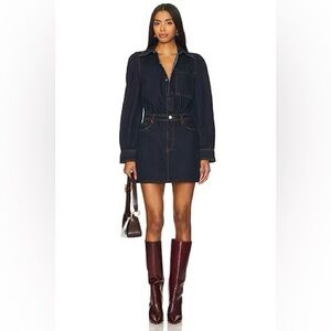 BLANKNYC Deep Down Dress in Dark Indigo Size XS (fits like a Small)